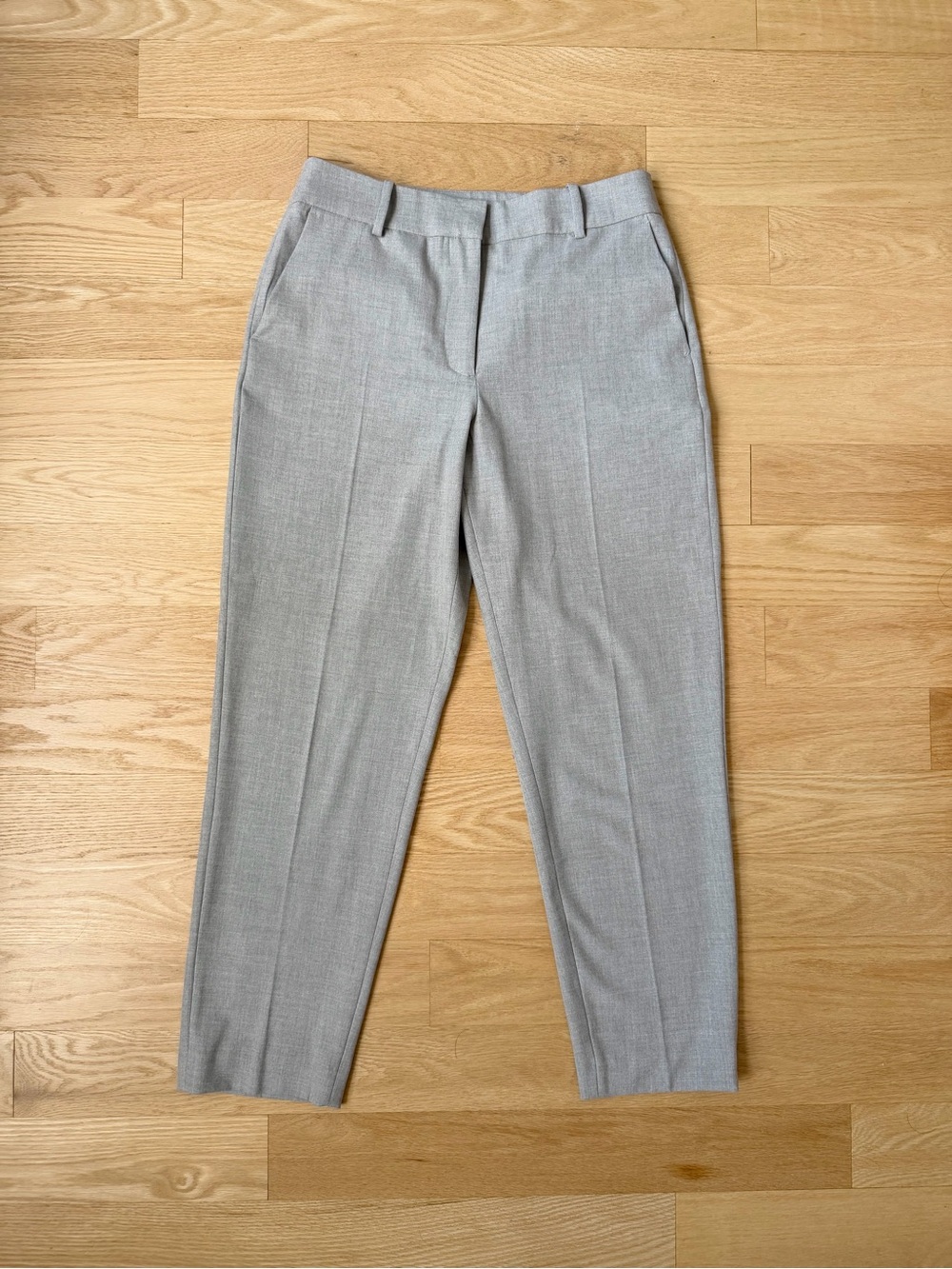 NWOT Zara Gray Slim Fit Pants Size S - Picture 2 of 4